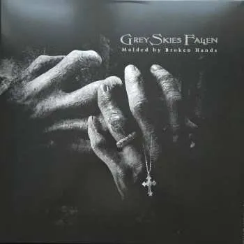 Zahraniční hudba LP Grey Skies Fallen: Molded By Broken Hands CLR 2024 Coloured Black & Silver Colour Mix With White Splatter Vinyl