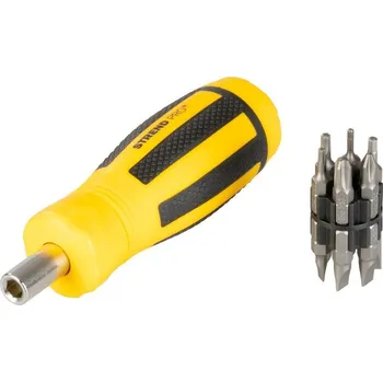 Příslušenství k nářadí Sada bitov Strend Pro SDX33-112, 13 dielna, s račňovým skrutkovačom