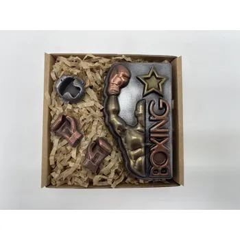 Čokoláda Chocolenka Čokoládová sada - Boxerské srdce