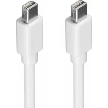Video kabel - Mini Display Port na Mini Display Port pro MacBook - 1,8 m - bílý