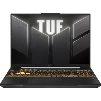 Notebook ASUS TUF Gaming F16 FX607VU-I5085W -Gaming Intel Core Ultra 5 210H Laptop 40,6 cm (16") Full HD+ 8 GB DDR5-SDRAM 512 GB SSD NVIDIA GeForce RTX 4050 Wi-Fi 6 (802.11ax) Windows 11 Home Šedá