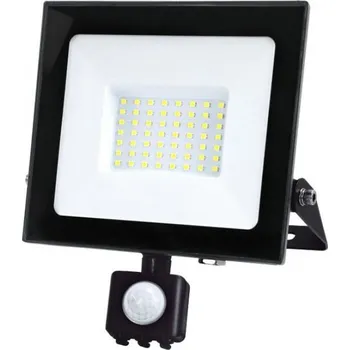 LED Reflektor 50W s detektorem pohybu 6500K IP44 KOBI