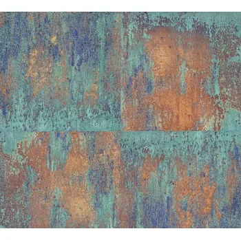 Tapeta Tapeta imitace plechu, loft styl