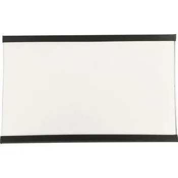 Skříňka na nářadí Manutan Expert Držák etiket na regály, magnetický, 50 x 80 mm + Prodloužená záruka na 10 let