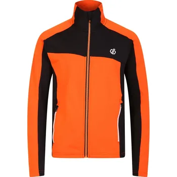 Dámské oblečení DARE 2B Dětská fleecová mikina Emergent 3 ROKY ČERNÁ|ČERVENÁ