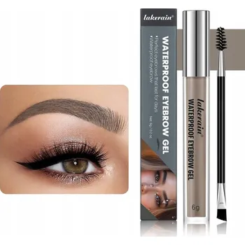 Tužka na obočí Stylingový Gel na obočí se štětcem, kouřově Grafit šedý #4