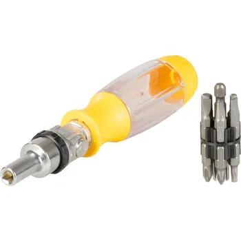 Příslušenství k nářadí Sada bitů Strend Pro SDX22-114, 14 dílná, s kloubovým ráčnovým šroubovákem