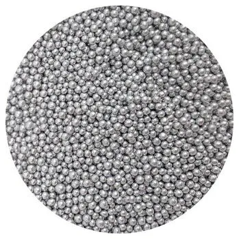 Přisada na vaření a pečení Cukrové perličky metalické stříbrné 3-4mm 80g - I LOVE CAKES (cs, I LOVE CAKES)