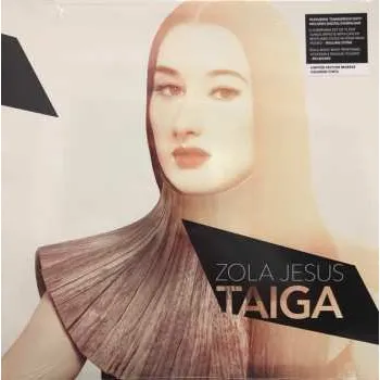 Zahraniční hudba LP Zola Jesus: Taiga 2014 Coloured Clear & Black Marbled Vinyl Limited Edition