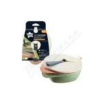 Tommee Tippee Easy Misky s víčk.a lžičkou 6m+ 2ks