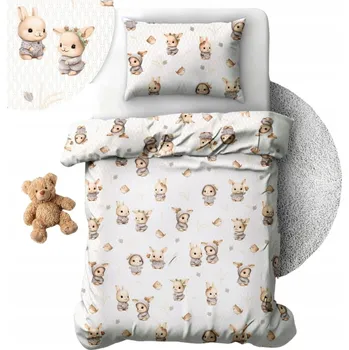 Povlečení Sada povlečení Głęboki Sen 120 x 160 cm béžová