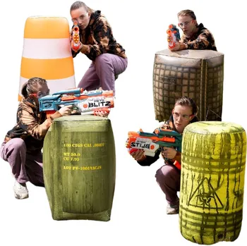 Dětská zbraň Export Bunkr Turnajová bojová sada 4 x Nafukovací překážka pro Nerf