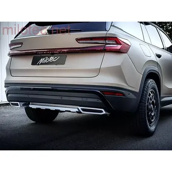 Koncovka výfuku Dummy - koncovky výfuku, Alu Brush, Kodiaq II. 2024 – (2 961 22)