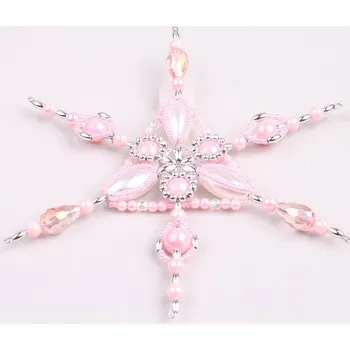 Dětské navlékací korálky Stavebnice vánoční hvězda - Marie č.7