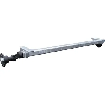 Zadní náprava Náprava KNOTT VG 7-L (750 kg) b=1100 mm, 100x4, nízké patky (Náprava KNOTT VG 7-L (750 kg) b=1100 mm, 100x4, nízké patky)