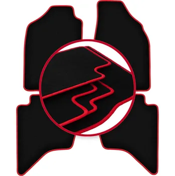 autokoberec Velurové autokoberce Wielganizator, sada 4 kusů