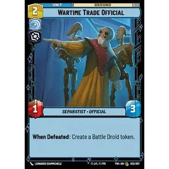 Karetní hra Wartime Trade Official 032/257 - Twilight of the Republic Typ karty: Foil