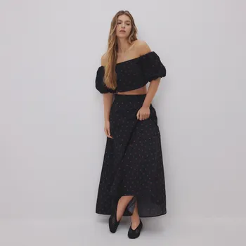 Dámská sukně Reserved - Vzorovaná midi sukně - vícebarevná - 123GL-MLC - 123GL-MLC-XL