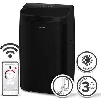 Klimatizace Sencor SAC MT9079CH Mobilní klimatizace Wi-Fi AllSeasons A++/A+++