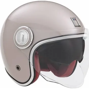 Helma na motorku Přilba HERITAGE, NOX PREMIUM (růžová champagne) 2026 L