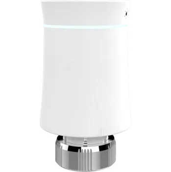 Termostat Programovatelný termostat ZigBee TRV Tuya, hlavice radiátoru TUYA, bílý