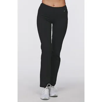 Dámské kalhoty Jednoduché černé dámské kalhoty s úzkými nohavicemi 332 délka normální velikost 3XL