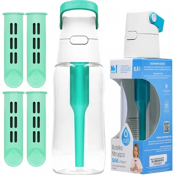Láhev Filtrační láhev Dafi Solid 0,5 l zelená