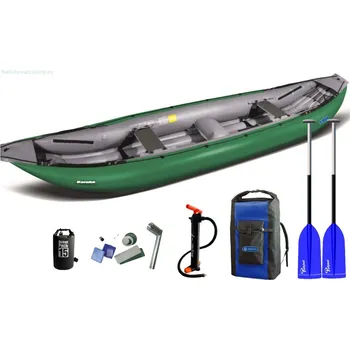 Vodácké vybavení KANOE BARAKA GUMOTEX výhodný set Zelená