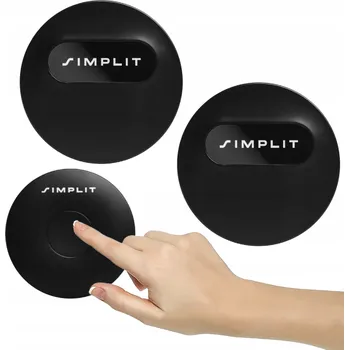 Domovní zvonek Bezdrátový zvonek Simplit s dosahem 200 m a hlasitostí 90 dB