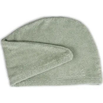 DARRÉ Bavlněný froté turban do sauny a wellness Comfort olivový