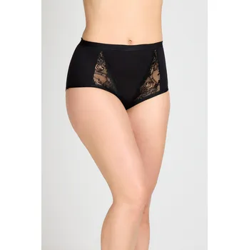 Kalhotky Jadea Donna bavlněné kalhotky s vysokým pasem černé - JADBLC/černá / 5/L JAD2I002-BLC