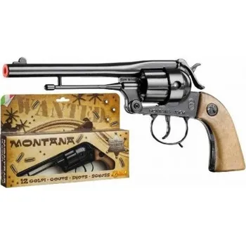 Dětská zbraň Villa kapslíková pistole kolt Montana Jack kovová
