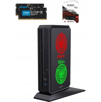 Stolní počítač Mini počítač RYZEN 9 7945HX, RX 7600M XT, 32GB DDR5, 1TB KC3000, Win11