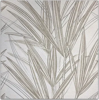 Tapeta TAPETY TAPETA LISTY PALMY BÉŽOVÁ VINYL RASCH