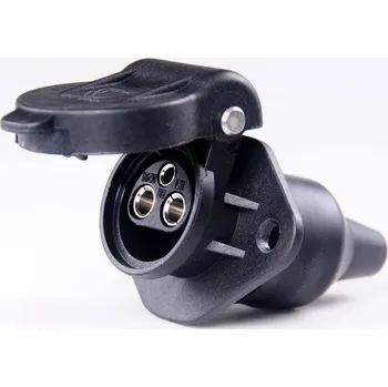 Tažné zařízení zásuvka 3P plastová JAEGER gumové těsnění