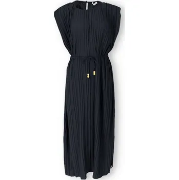 Dámské šaty Dlouhé šaty plisé VOGUE MY57360 barva: černá