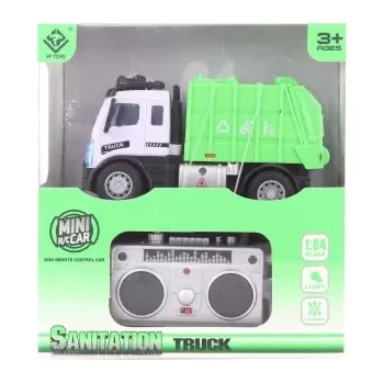 RC model auta RC popelářské auto 1:64