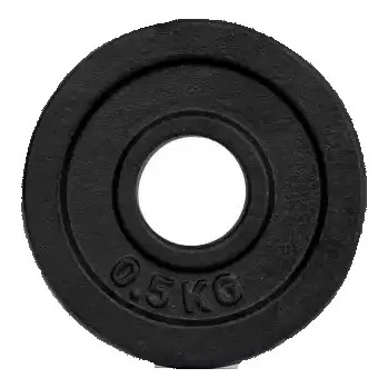 Kotoučové závaží Laubr 0,5kg černá