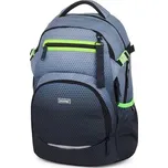 Školní batoh Oxybag OMBRE UNI Tmavě šedá, Světle modrá, Světle zelená