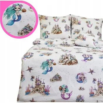 Povlečení Sada povlečení Głęboki Sen 140 x 200 cm bílá