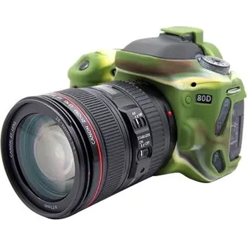 PULUZ silikonové pouzdro pro Canon EOS 80D (kamufláž)