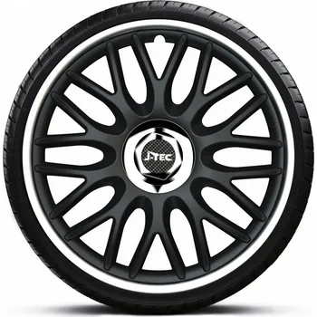 Poklice na kolo J-TEC Poklice na kola - kryty kol ORDEN silver R 13" - sada 4 ks -