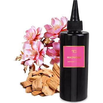 Aroma difuzér MAGNOLIA WOOD | náhradní náplň do difuzéru FLOW & tyčinky | PARFUMIA® | 200 ml Dedra