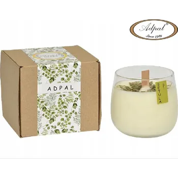Svíčka Parafínová vonná svíčka Natural Herbs - Betulla Adpal