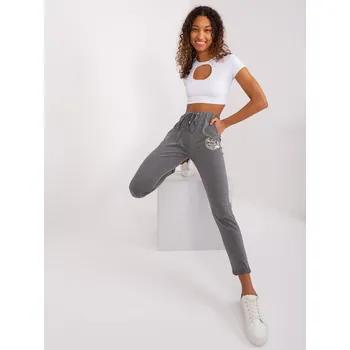 Tepláky RV DR 9260.61 tmavě šedá L/XL