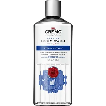 Cremo Citrus & Mint Leaf Cooling Body Wash - Osvěžující sprchový gel 473 ml