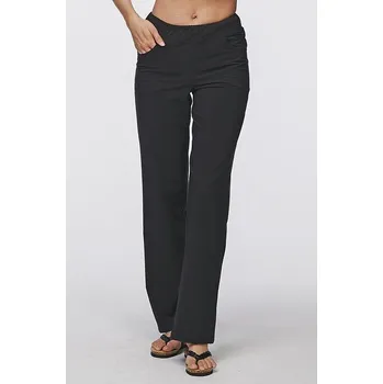 Dámské kalhoty Funkční širší černé dámské kalhoty s kapsami 352 sil délka normální velikost 4XL