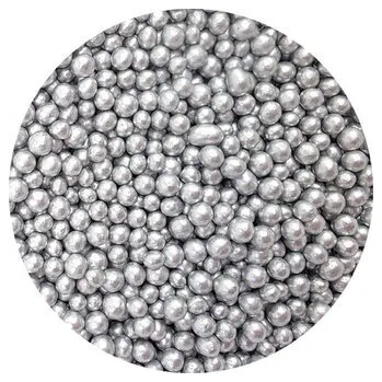 Přisada na vaření a pečení Cukrovo-rýžové perly stříbrné 5mm 80g - I LOVE CAKES