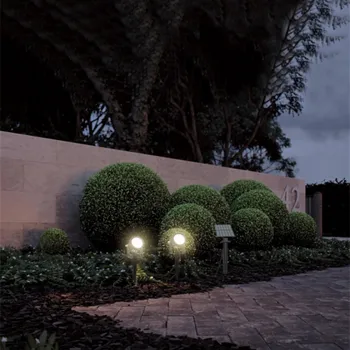 Stojací lampa Solární dobíjecí lampa Domoletti Spiky, 1W, IP44, černá