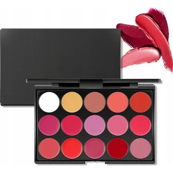 Rtěnka Paletka 15 rtěnek, lesků a balzámů na rty Z2